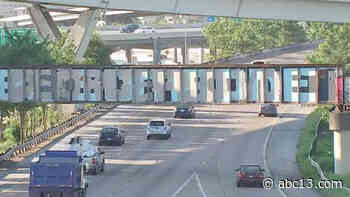 Name 'George Floyd' painted over iconic Houston 'Be Someone' sign - KTRK-TV