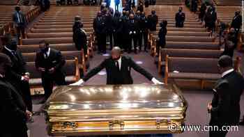 Biden and Sharpton deliver remarks at George Floyd's funeral