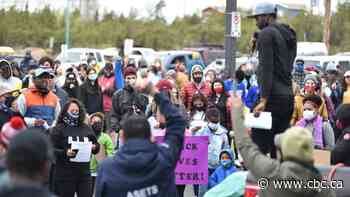 Hundreds gather for Yellowknife demonstration in solidarity with Black Lives Matter
