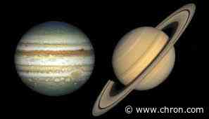 A rendezvous between Jupiter, Saturn and the moon lit up the night skies this week