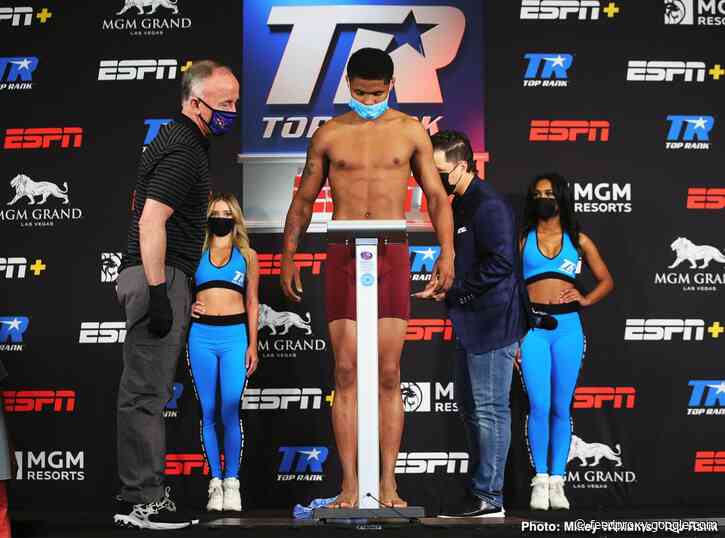 Shakur Stevenson to fight without trainer Kay Koroma