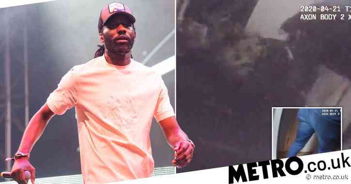 Wretch 32 shares distressing footage of his dad, 62, being tasered by police at home sending him falling down stairs