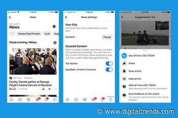 Facebook News just expanded. Here’s how to customize your news tab