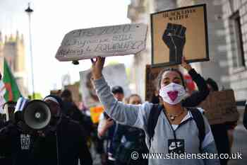 Activists commemorate George Floyd's life in London gathering - St Helens Star