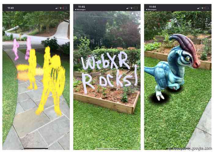 New WebXR Viewer 2.0 augmented reality app released by by Mozilla