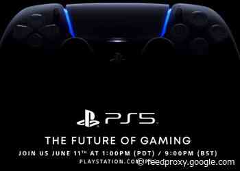 PlayStation 5 event set for June 11th 2020