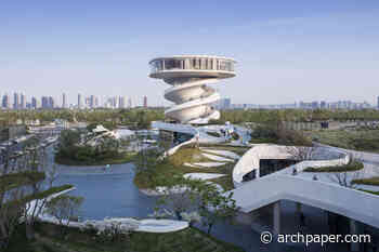 Nordic — Office of Architecture completes spiraling wetlands tower in Nanchang - The Architect's Newspaper