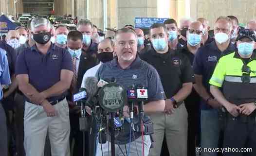 'Stop treating us like animals': New York police union chief hits back over portrayal of cops and says Floyd killing was 'disgusting'