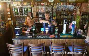 Farnworth couple build a pub in their garden, inspired by Jamie Oliver