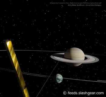 Titan is moving away from Saturn at a rate 100 times greater than predicted