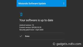 Moto G7 Power Starts Receiving Stable Android 10 Update