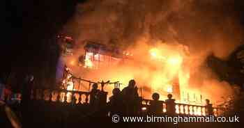 Only concrete structure left after blaze rips through Claverley home