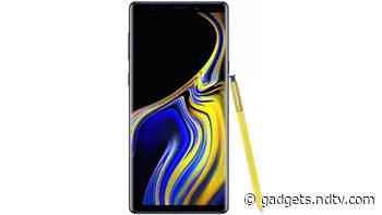 Samsung Galaxy Note 9 Starts Receiving OneUI 2.1 Update With June 2020 Security Patch: Reports