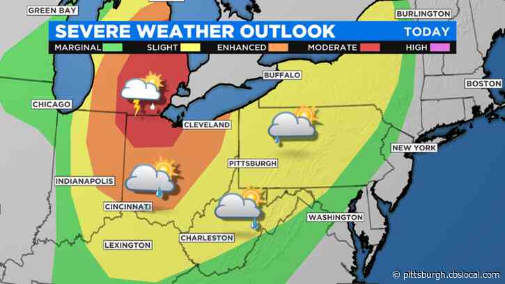 Pittsburgh Weather: Heat, Humidity, And Strong Storms Possible On Wednesday