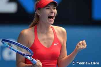 Maria Sharapova to be one of the most vociferous tennis players in the world - FREE NEWS