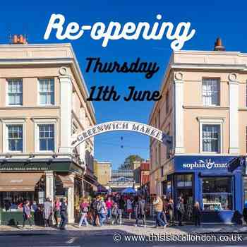 Greenwich Market to reopen for first time since lockdown