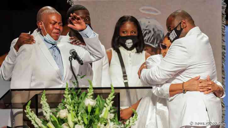 George Floyd Laid to Rest Beside His Mother in Houston