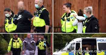 Eight people arrested and drugs seized in dawn raids at five homes