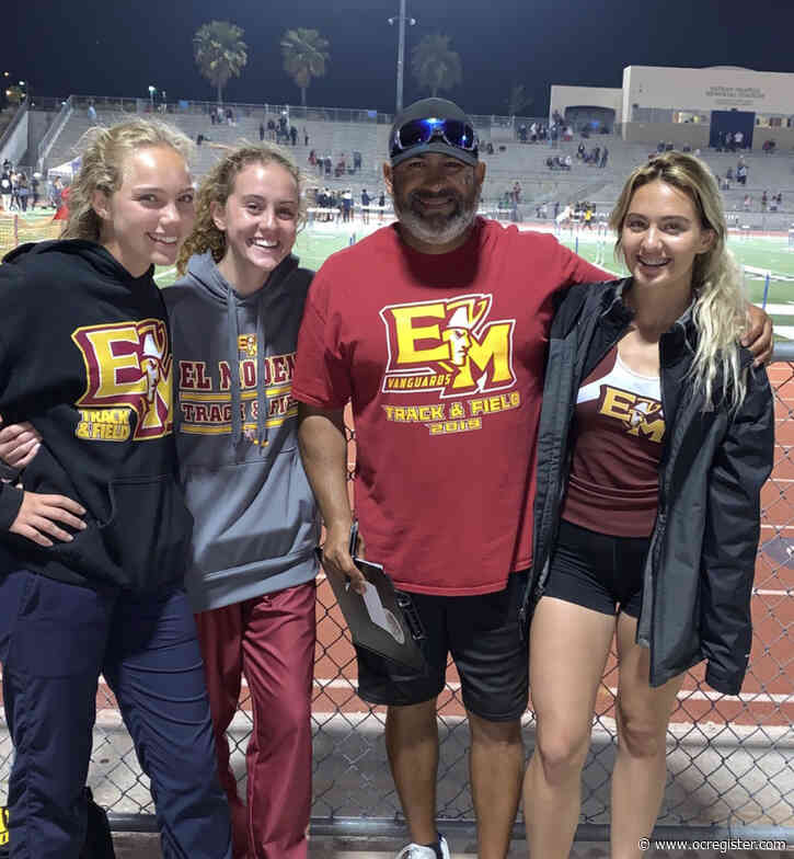 Spring wrap-up Q&A: El Modena track coach says phone calls from seniors about their college offers has kept him happy