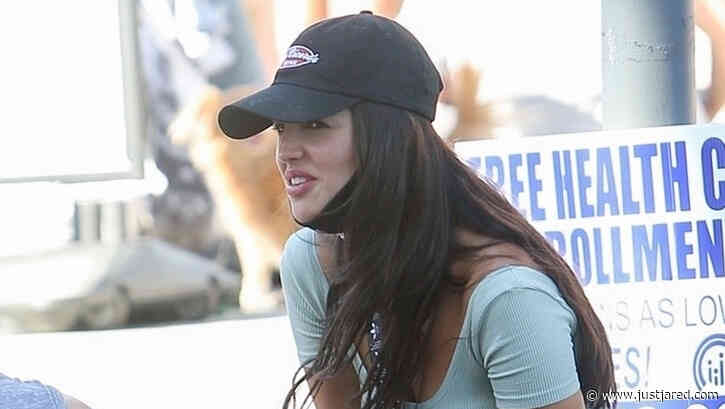 Eiza Gonzalez Chats with Fellow Protestors at Black Lives Matter March