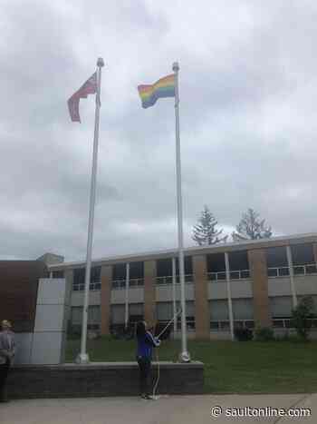 Sault College and Sault College Students’ Union Support Pride with Flag Raising Ceremony