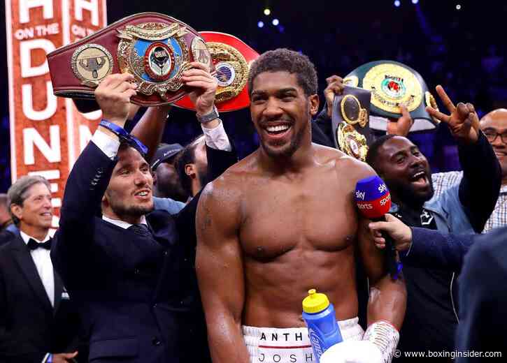 Anthony Joshua and Tyson Fury Reach Agreement For Two Fight Deal