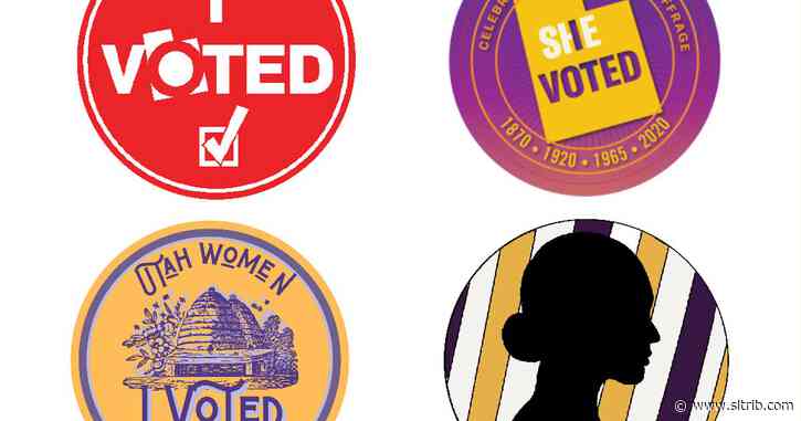 Utah’s “I voted” stickers will feature women’s suffrage history