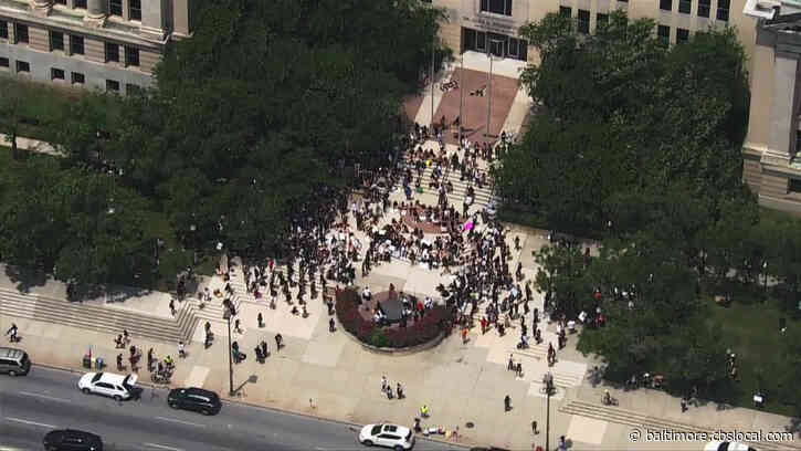 George Floyd Death: Protestors Gather For 12th Consecutive Day In Baltimore