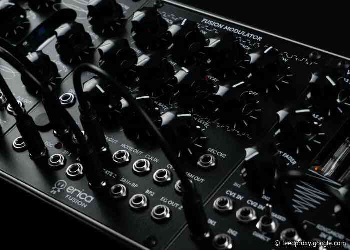 Erica Synths Fusion System II vacuum tube-based modular synthesizer now available