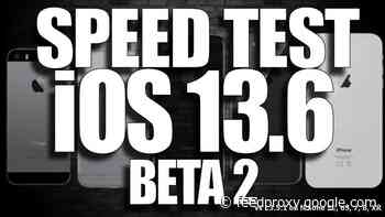 iOS 13.6 Beta 2 vs iOS 13.5.1 speed test (Video)