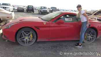 Deze autosloperij in Dubai staat vol met wrakken van peperdure supercars