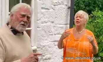 Denise Welch reunites with her father after three months