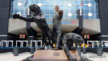 Panthers move Richardson statue as precaution