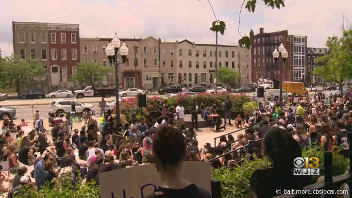 George Floyd Death: Protesters Gather For 12th Consecutive Day In Baltimore