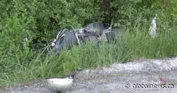 Motorcyclist, 83, airlifted to Toronto hospital following crash in Omemee: OPP - Globalnews.ca