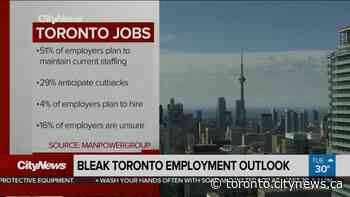 Business report: Toronto's bleak employment outlook - CityNews Toronto