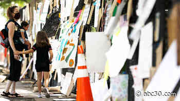 Smithsonian working to preserve George Floyd protest art from White House fence