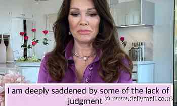 Lisa Vanderpump is 'saddened by lack of judgment' from four of her Vanderpump Rules stars