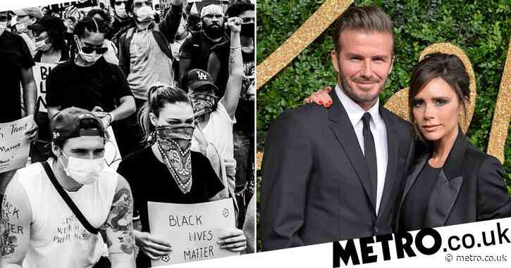 Victoria Beckham ‘so proud’ of son Brooklyn and Nicola Peltz as they join Black Lives Matter protest