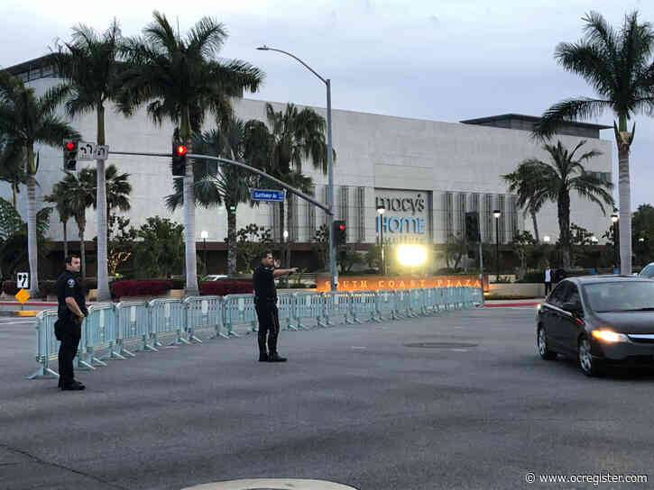 South Coast Plaza mall to reopen Thursday