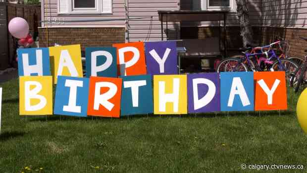 Birthday celebration for 3 siblings born on the same day but years apart