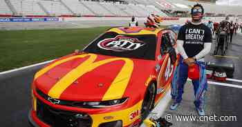 NASCAR bans confederate flags, Bubba Wallace races with Black Lives Matter livery     - Roadshow