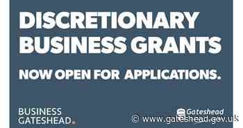 Discretionary Business Grant opens for applications - Gateshead Council