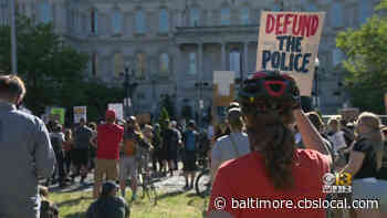 As Baltimore City Council Discusses New Budget, Demonstrators Call For Them To Defund Police Department - CBS Baltimore