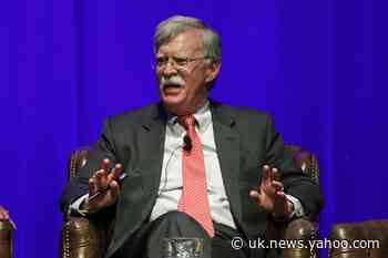 White House balks, again, at Bolton plan to publish memoir - Yahoo News UK