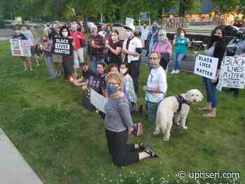A Black Lives Matter Candlelight Vigil in Rural Northwest Rhode Island - Uprise RI