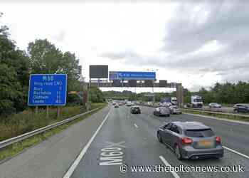 Driver rushed to hospital after crash on M60