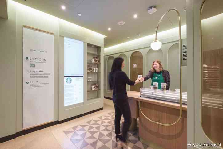 Starbucks bouwt winkels om tot Pickup Stores