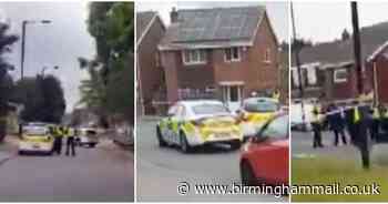 Police continue to question man after shots are fired in street