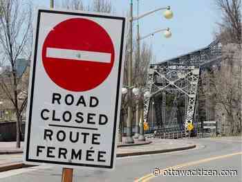 Getting around: Champlain Bridge closed, Ottawa-bound lane closure on Alexandra Bridge